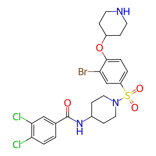 Chemical structure of BindingDB Monomer ID 50252312