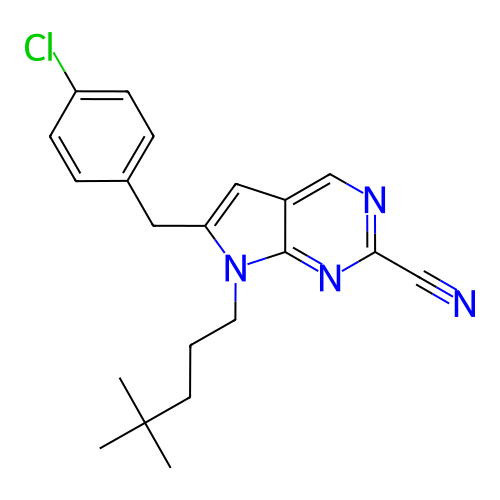 Chemical structure of BindingDB Monomer ID 50252501