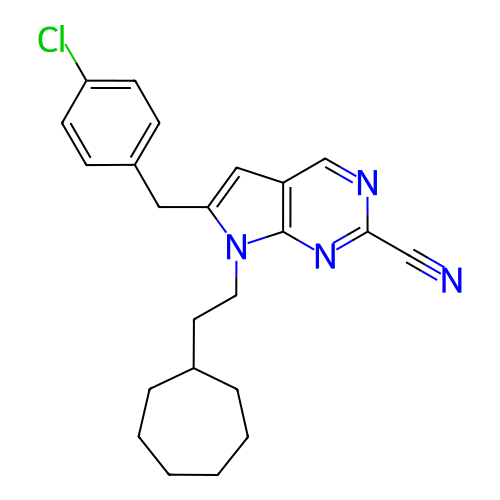 Chemical structure of BindingDB Monomer ID 50252544