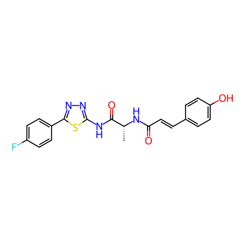 Chemical structure of BindingDB Monomer ID 50252585