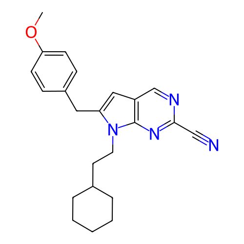 Chemical structure of BindingDB Monomer ID 50252598