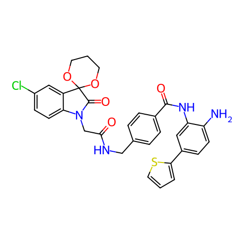 Chemical structure of BindingDB Monomer ID 50252989