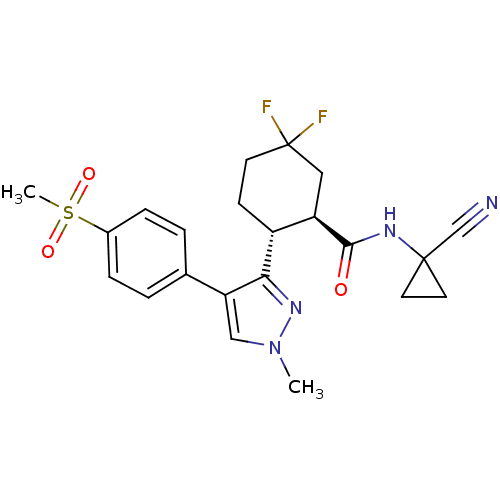 Chemical structure of BindingDB Monomer ID 50253069