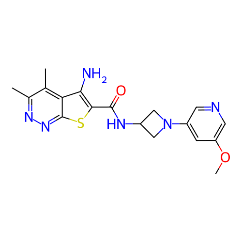 Chemical structure of BindingDB Monomer ID 50253072