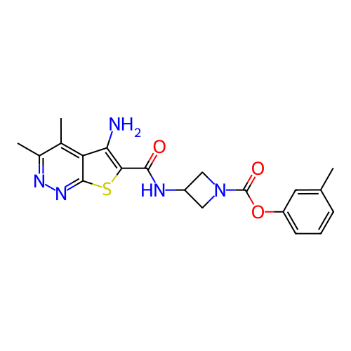 Chemical structure of BindingDB Monomer ID 50253125