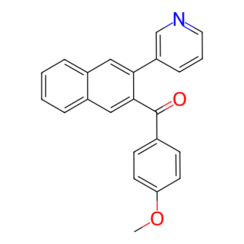 Chemical structure of BindingDB Monomer ID 50253576