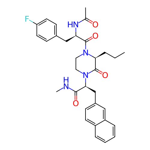 Chemical structure of BindingDB Monomer ID 50253733