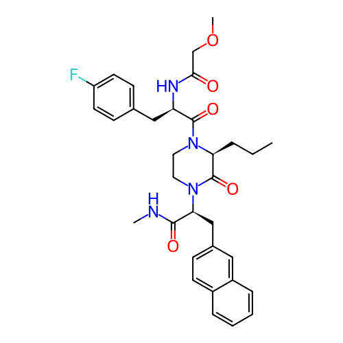 Chemical structure of BindingDB Monomer ID 50253735