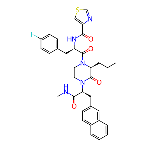 Chemical structure of BindingDB Monomer ID 50253737
