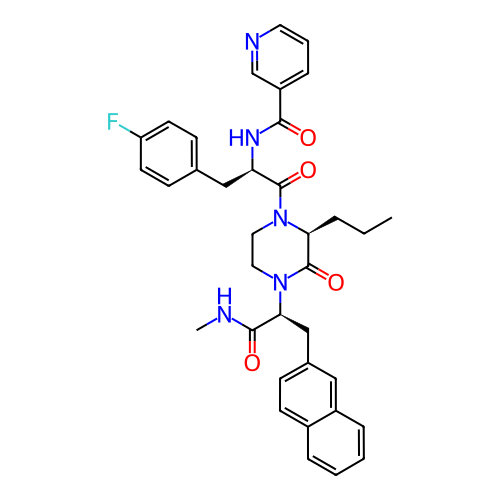 Chemical structure of BindingDB Monomer ID 50253739