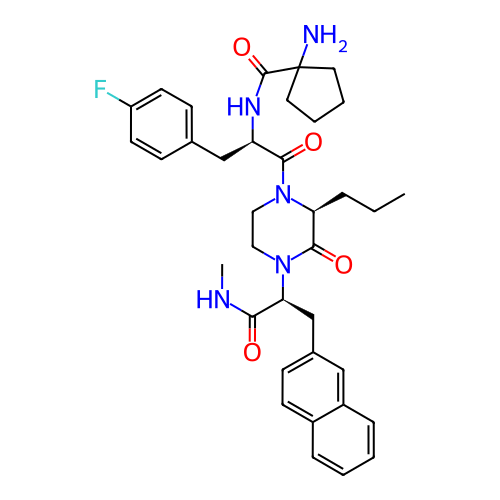 Chemical structure of BindingDB Monomer ID 50253744