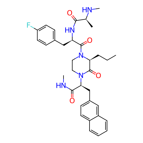 Chemical structure of BindingDB Monomer ID 50253746