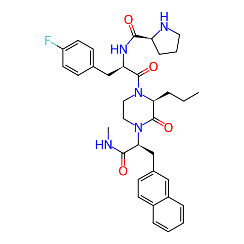 Chemical structure of BindingDB Monomer ID 50253747