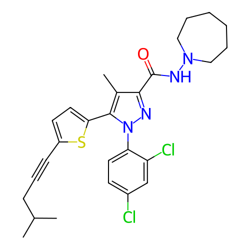 Chemical structure of BindingDB Monomer ID 50253807
