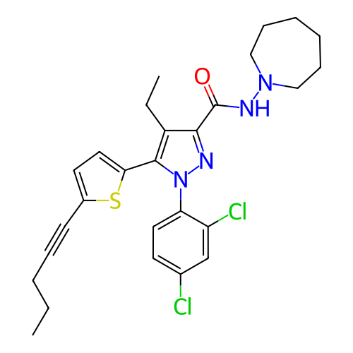 Chemical structure of BindingDB Monomer ID 50253844