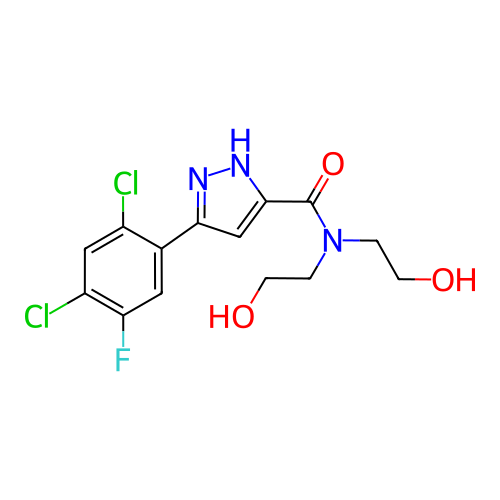 Chemical structure of BindingDB Monomer ID 50253960