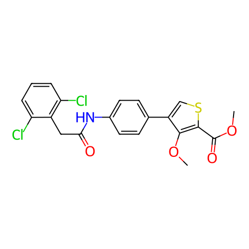 Chemical structure of BindingDB Monomer ID 50254039