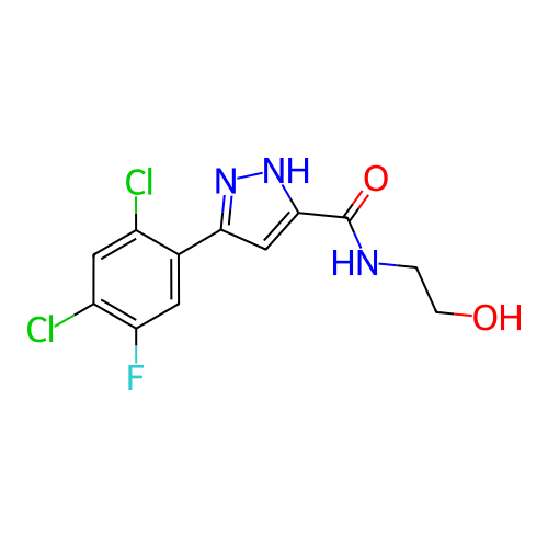 Chemical structure of BindingDB Monomer ID 50254411
