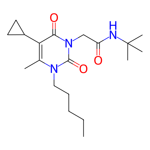 Chemical structure of BindingDB Monomer ID 50254631
