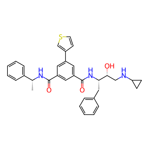 Chemical structure of BindingDB Monomer ID 50254707