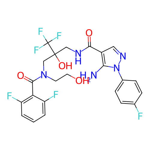 Chemical structure of BindingDB Monomer ID 50254760