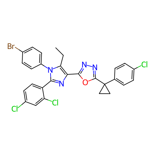 Chemical structure of BindingDB Monomer ID 50254992