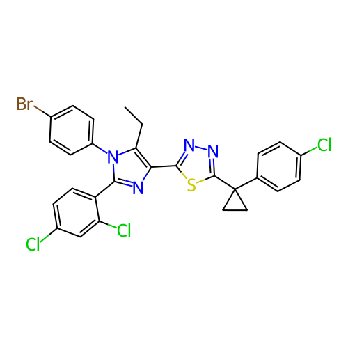 Chemical structure of BindingDB Monomer ID 50255056