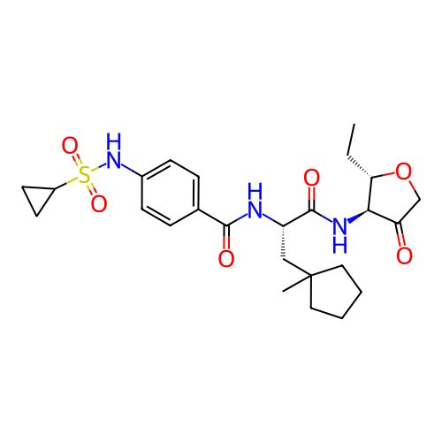 Chemical structure of BindingDB Monomer ID 50255130