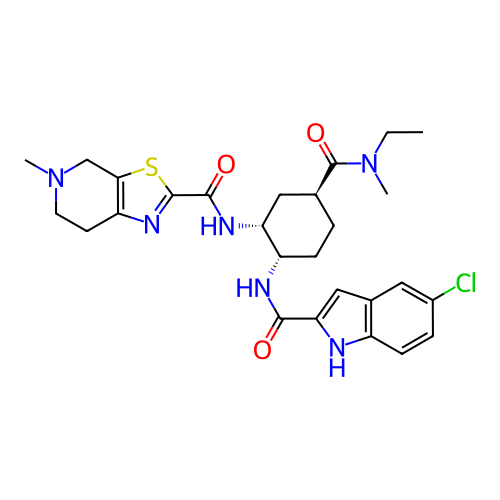 Chemical structure of BindingDB Monomer ID 50255159