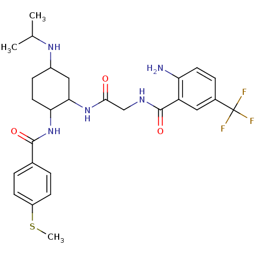 Chemical structure of BindingDB Monomer ID 50255171