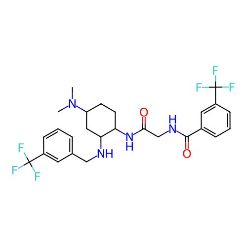 Chemical structure of BindingDB Monomer ID 50255174