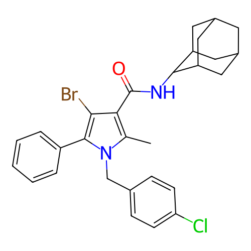 Chemical structure of BindingDB Monomer ID 50255200