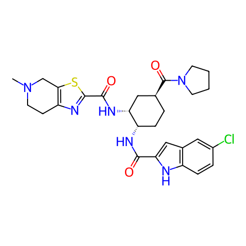 Chemical structure of BindingDB Monomer ID 50255206