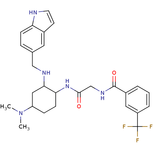 Chemical structure of BindingDB Monomer ID 50255221
