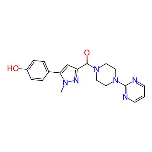 Chemical structure of BindingDB Monomer ID 50255276