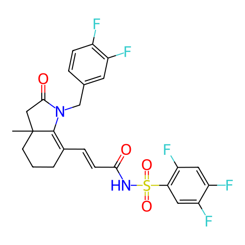 Chemical structure of BindingDB Monomer ID 50255283