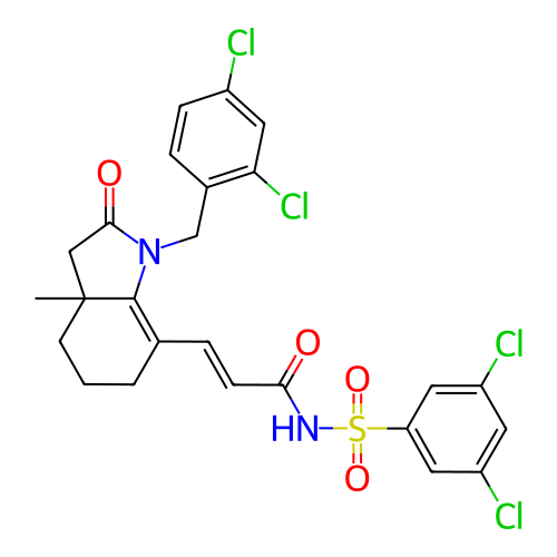 Chemical structure of BindingDB Monomer ID 50255285