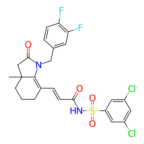 Chemical structure of BindingDB Monomer ID 50255286