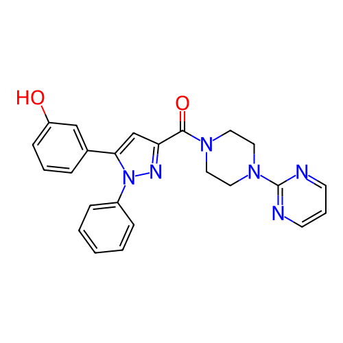 Chemical structure of BindingDB Monomer ID 50255288