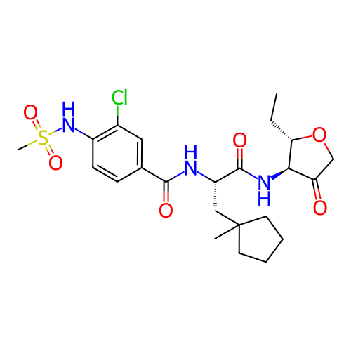Chemical structure of BindingDB Monomer ID 50255351