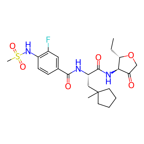 Chemical structure of BindingDB Monomer ID 50255352