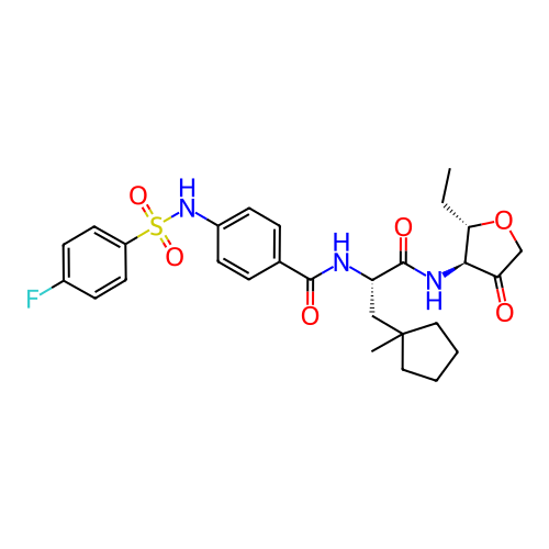 Chemical structure of BindingDB Monomer ID 50255456