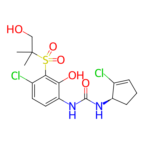 Chemical structure of BindingDB Monomer ID 50255491