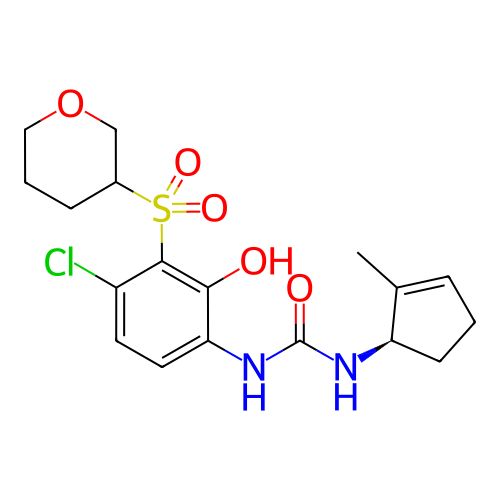 Chemical structure of BindingDB Monomer ID 50255534