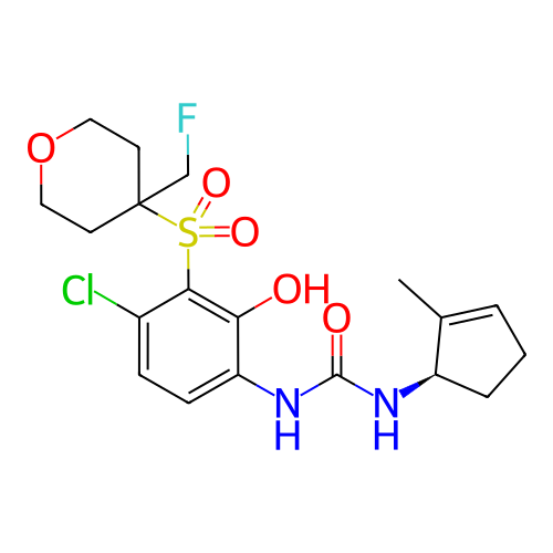 Chemical structure of BindingDB Monomer ID 50255535