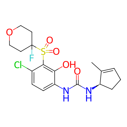 Chemical structure of BindingDB Monomer ID 50255536