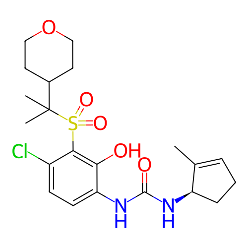 Chemical structure of BindingDB Monomer ID 50255541