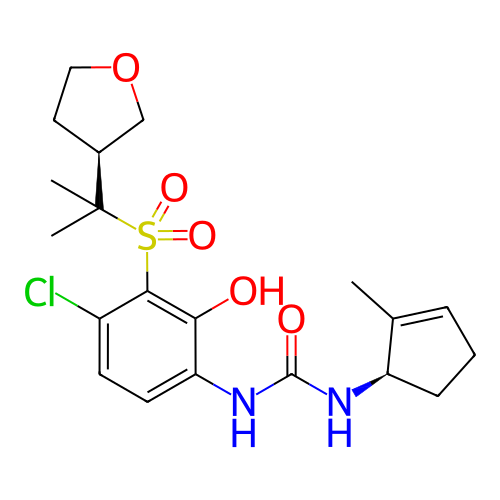 Chemical structure of BindingDB Monomer ID 50255542