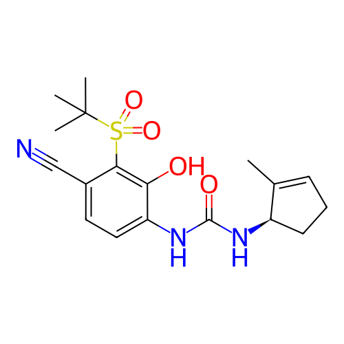 Chemical structure of BindingDB Monomer ID 50255543