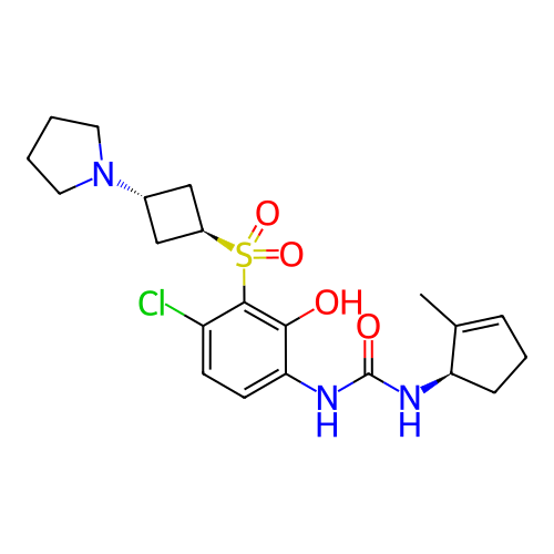 Chemical structure of BindingDB Monomer ID 50255544